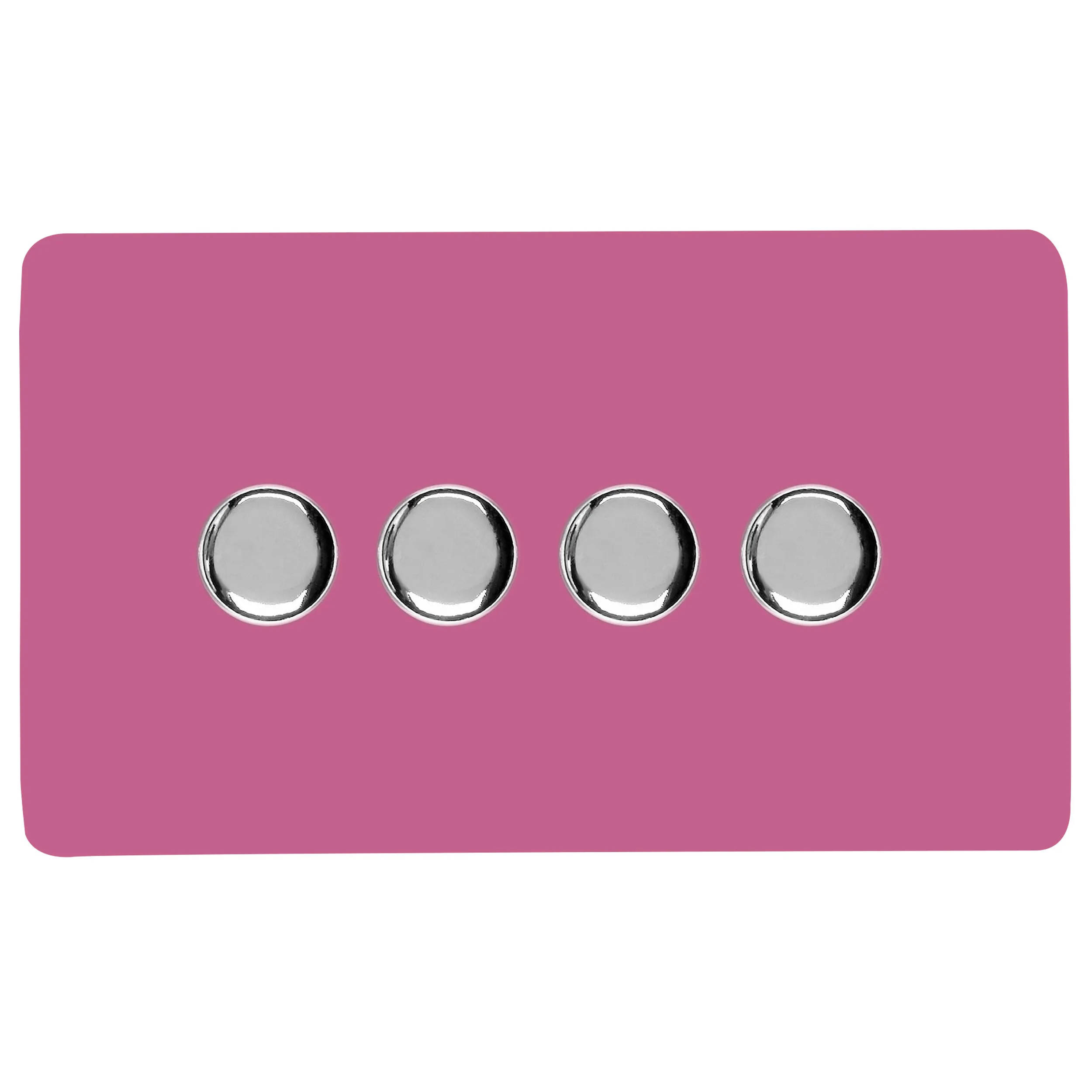 ART-4LDMPK  4 Gang 2 Way LED Dimmer Switch Pink